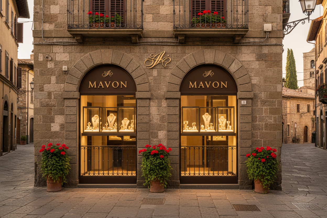 Vetrina MAVON in Italia